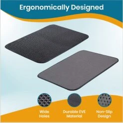 PAWBEE Cat Litter Mat, 30 X 24-in -Mewhaus Shop 944870 PT2. AC SS1800 V1693317691