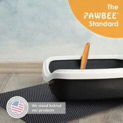 PAWBEE Cat Litter Mat, 30 X 24-in -Mewhaus Shop 944870 PT7. AC SS1800 V1693315515